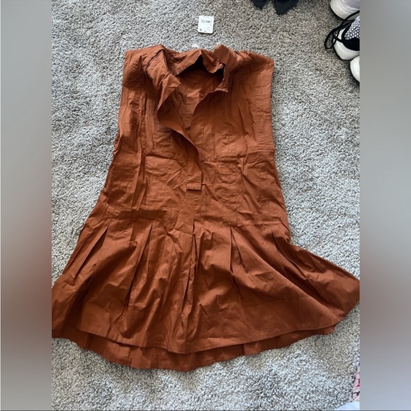 NWT Free People Small brown/tan dress. 🤎 - Picture 2 of 5